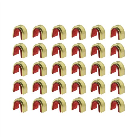 be in your mind 30pcs Points d'encochage Corde de Tir à l'arc en Laiton Clips de Boucle d'encoches pour Accessoires Corde d'arc