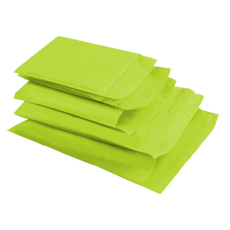 SULOLI Enveloppe Plastique Expedition en 5 Tailles—100pcs Sacs d'Expédition Envoi Postal ，Sac d'Emballage Opaque Imperméable à l
