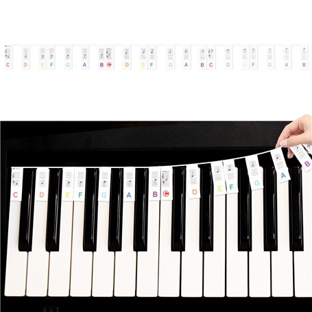 SULOLI 88 Touches Silicone Piano Sticker