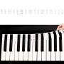 SULOLI 88 Touches Silicone Piano Sticker