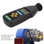 Stroboscope Numérique LCD Tachymètre Flash Portable Compteur de Mesure de Vitesse de Rotation sans Contact avec Boîte de Rangeme