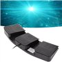 Pédale de jeu USB 3 boutons pour instruments multimédias
