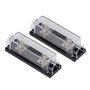Bloc à Fusibles, Bloc de Fusibles de 200A 48V avec 4pcs pour Voiture Audio Camion RV Boat