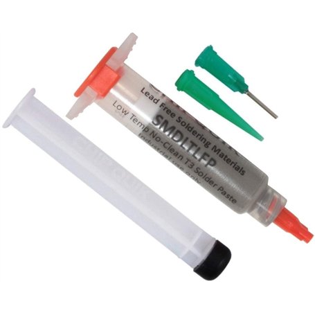 Chip Quick - Pâte à étamer Sn42/Bi58 - 138°C - 15 g - SMDLTLFP