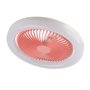 Ventilateur de plafond avec des lumières, 10" petits mini ventilateur de plafond fermé avec lumière pour les enfants de la chamb