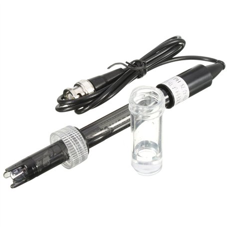 MASUNN Bnc Electrode Probe Connector Hydroponique pour Contrôleur D'Aquarium Ph Meter Sensor