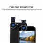 INF Objectif de téléphone Portable 4 en 1, fisheye fisheye, Grand Angle, téléobjectif et Objectif Macro, y Compris Les Accessoir