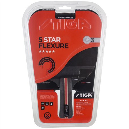 STIGA Flexure 5-Étoiles - Raquette de Ping-Pong 5 Étoiles Pro