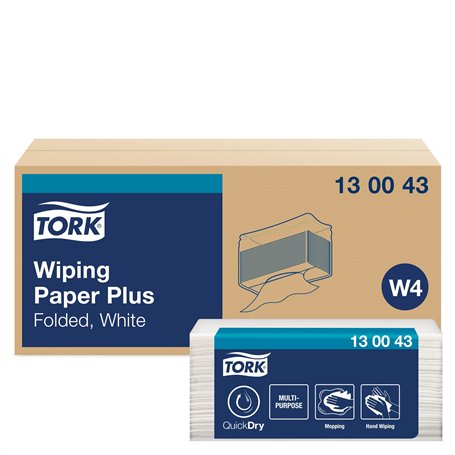 Tork 130043 Papier d'essuyage multi-usages Premium