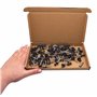 Marcopol Lot de 60 vis Torx en métal pour toiture - 4,8 x 35 mm - Vis autoperceuses peintes avec rondelles en EPDM - Vis à tôle