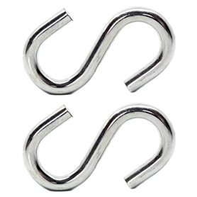 Screws City Lot de 2 crochets en S robustes de 8 mm d'épaisseur