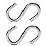 Screws City Lot de 2 crochets en S robustes de 8 mm d'épaisseur