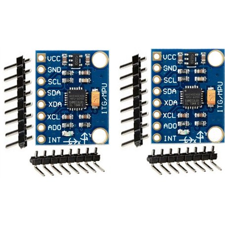 2pcs GY-521 MPU-6050 mpu6050 Module 3 Axis Analog gyro sensors Accelerometer Module | 2pcs GY-521 6DOF MPU-6050 Accéléromètre à