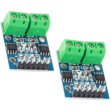 TECNOIOT 2pcs L9110S H-Bridge Dual DC Stepper Motor Driver Controller Board L9110 Module