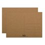 Lot de 50 cartes postales blanches en papier kraft – Aspect carton – Style : cartes postales vides à personnaliser.