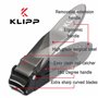 KLIPP Coupe-ongles pour homme avec récupérateur – auto-agrippants très résistants avec levier ergonomique pour garder les ongles