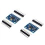 TECNOULAB 2 pièces GY-521 Module MPU-6050 Module accéléromètre mpu6050 capteurs gyroscopiques analogiques à 3 Axes