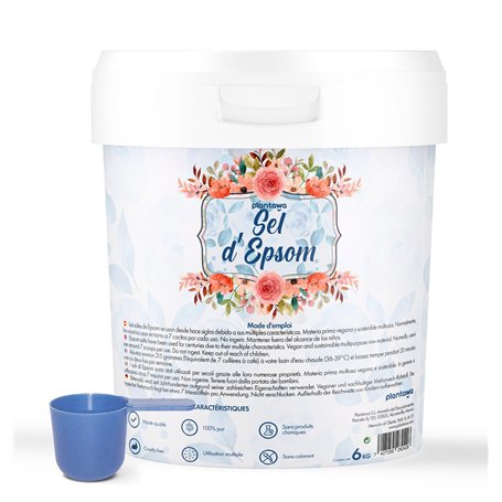 PLANTAWA - Sel d'Epsom 6KG | Magnésium Pur