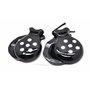 Castagnettes noires pour adultes en castagnettes noires Castagnettes espagnoles Couleurs traditionnelles espagnoles Souvenir Cad
