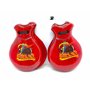 Castagnettes rouges pour adultes. Castagnettes rouges Castagnettes espagnoles Couleurs traditionnelles espagnoles Espagne Souven