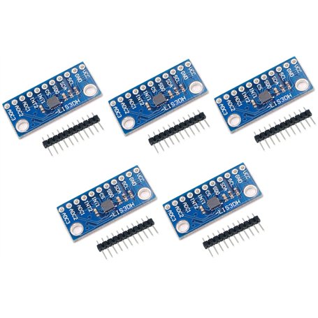 TECNOULAB 5 pièces Module de capteur d'accélération triaxiale LIS3DH LIS3DSH