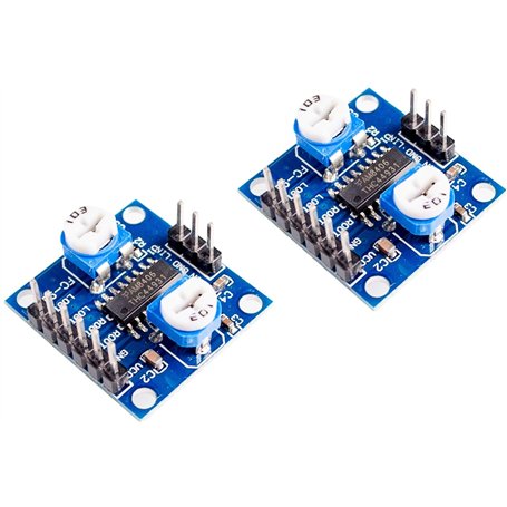 TECNOULAB 2 pièces Carte amplificateur numérique PAM8406 stéréo 5Wx2 avec potentiomètre de Volume