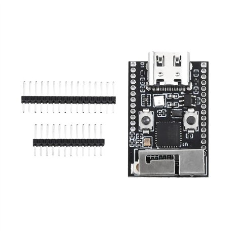 TECNOULAB 1 pièces WiFi6 ESP32-C6 Carte de développement RGB LED oscillateur à Cristal ESP32 WiFi Bluetooth