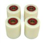 Lot de 4 rouleaux en nylon polyamide - Diamètre : 40 mm - Largeur : 50 mm - Largeur : 10 mm - Roulements précis (40-50-10).