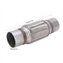Flexible Pour Echappement, Tuyau flexible d'échappement tube d'échappement tressé 2,5 x 10 pouces pour voitures, véhicules tout-