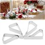 SUCHUANGUANG 4 pièces Nappe Nappe Clip Support à Pince pour fête de Mariage en Acier Inoxydable