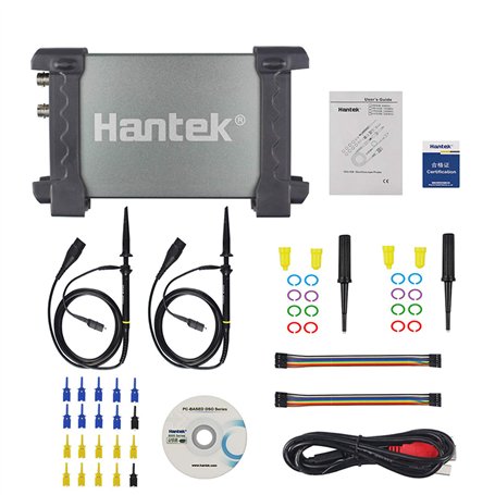 Hantek 6022BL PC USB Oscilloscope Virtuel Stockage Numérique 2 Canaux 20MHz 48MSa / s Oscilloscope