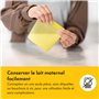 Medela 5x sachets de conservations réutilisables pour lait maternel, avec large ouverture et double fermeture à glissière, convi