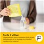 Medela 5x sachets de conservations réutilisables pour lait maternel, avec large ouverture et double fermeture à glissière, convi