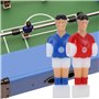 Joueur de Baby Foot, MAGT 4Pcs Rod Foosball Joueur de Football De Table Guy Man Jeux De Football Player Set Mini Doll Machine De