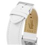 Lacoste Montre Analogique à Quartz pour Femme avec Bracelet en Cuir Argent et Blanc/Multicolor - 2000822