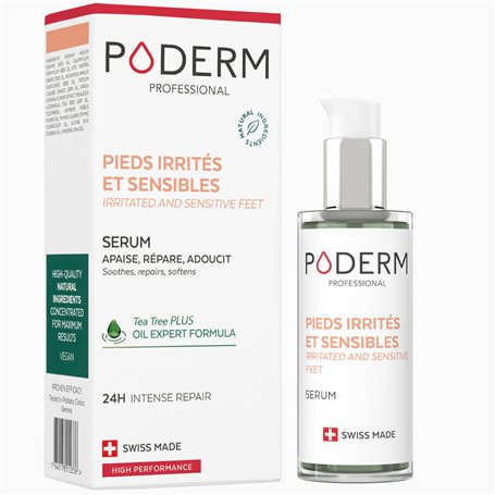 PODERM Sérum Mycose Pieds Athlète au Tea Tree | Répare et Apaise les Irritations