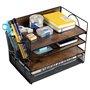 ZNMYDMT Organiseurs de bureau et accessoires à 4 niveaux