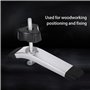 pince de retenue en métal pour gabarits pour outils de travail du bois avec rainu