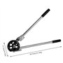 Outil de cintrage de tubes en acier 5/8" dureté professionnelle utile pour tubes en laiton