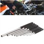 FOUF Lot de 9 Poinçons à Goupilles Cylindriques, Outils de Réparation Portables pour Enlever les Poinçons D'armurier, Ensemble d