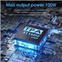 Nobsound 100W Subwoofer Amplificateur de puissance mono Amplificateur de puissance numérique Mini Audio Amp (Sans alimentation)