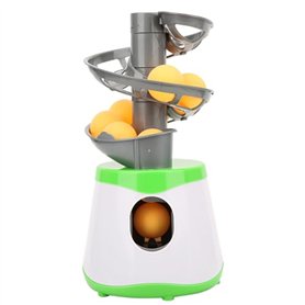 SOMK Robot D'entraînement de Tennis de Table, Lanceur de Balles de Ping Pong Automatique Abs Portable avec 10 Balles de Tennis d SOMK Robot D'entraînement de Tennis de Table