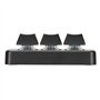 Mini Clavier USB 3 Touches, Clavier de Jeu Mécanique Rétroéclairé RVB avec 3 Modes de Connexion, Mini Clavier Mécanique Standard