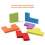 Coogam Bois Puzzle 40 Pcs Tangram Jigsaw Jouet Casse-tête pour Les Enfants Bois Puzzle Boîte Cerveau Jeu Bloc de Construction In