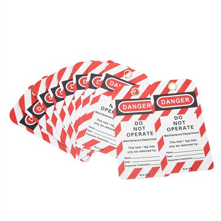 Étiquette de verrouillage