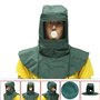 MASUNN Sablage Capot Sable Abrasif Grain Shot Sandblaster Masque Poussière Outil De Protection