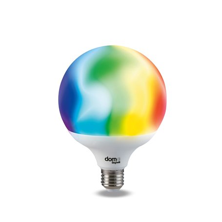 Beghelli - Ampoule LED Smart GLOBO E27 14W RGB-CCT WiFi