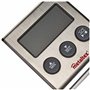 Metaltex Thermomètre de Cuisine numérique avec sonde et minuteur en Acier Inoxydable Gris 20 x 20 x 6 cm