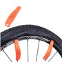 Asuthink Demonte Pneus Vélo, 3 pièces Levier Démonte Pneu Pelle, pour Changer Les Chambres à Air de Pneus de Vélo