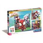 CLEMENTONI - 3x48 pieces - Spidey et ses amis extraordinaires